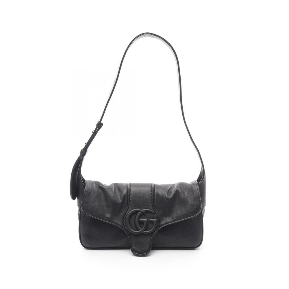 Gucci Aphrodite Shoulder Bag Leather Black